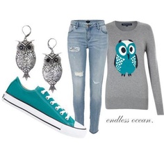 turquoise converse outfits